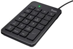 Trust Numerikus billentyűzet USB Trust Xalas fekete (TR22221)