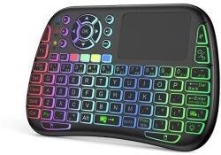  Mobilly M9, mini tastatură pentru TV și alte dispozitive, bluetooth și 2.4Ghz, negru (LG-MINI-M9)