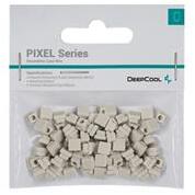 Deepcool Számítógépház Kiegészítő - PIXEL GY (100db, szürke, szilikon) (DEEPCOOL_PIXEL_GY) (DEEPCOOL_PIXEL_GY)