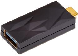 ifi iSilencer+ CA USB-C - USB-A 3.0 M/F zavarszűrő fekete ISILENCER+CA (ISILENCER+CA)