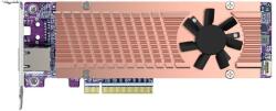 QNAP Card QM2 csatlakozókártya/illesztő Belső PCIe, RJ-45 (QM2-2P410G1T) (QM2-2P410G1T)