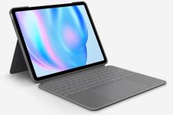 Logitech Combo Touch iPad Air 11" (M2) billentyűzetes tok - Oxford Grey, US INTL (920-012636)