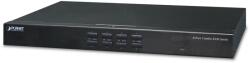PLANET 8-Port Combo IP KVM Switch: switch-uri pentru tastatură, mouse și monitor (KVM) Raft pentru montat echipamente Negru (IKVM-210-08)