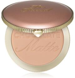 Too Faced Chocolate Soleil Matte Bronzer bronzosító matt hatással árnyalat Milk Chocolate 8 g