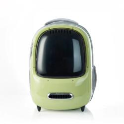 PETKIT Rucsac cu hublou PETKIT Cat Travel Bag 2, Ventilare, Sistem iluminare, Green (P7704-GR)