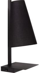 Lucide Lucide 30295/01/30 - Dimmelhető asztali lámpa GREGORY 1xE27/60W/230V USB fekete LC3627 (LC3627)