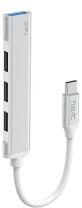 Havit HB41 USB-Type C Hub - Fehér HB41