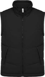 Kariban Uniszex mellény Kariban KA6118 Fleece Lined Bodywarmer -2XL, Dark Grey