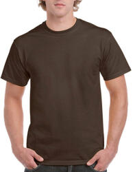 Gildan Csomag akciós póló (minimum 3 db) Uniszex póló Rövid ujjú Gildan Ultra Cotton Adult T-Shirt - M, Sötét csokoládébarna