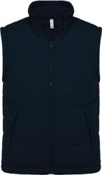 Kariban Uniszex mellény Kariban KA6118 Fleece Lined Bodywarmer -3XL, Navy