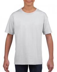 Gildan Csomag akciós póló (min. 3 db) Gyerek póló Gildan GIB64000 Softstyle Youth T-Shirt -M, White