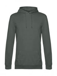 B&C Collection Férfi kapucnis hosszú ujjú pulóver B and C #Hoodie French Terry M, Millenáris khaki