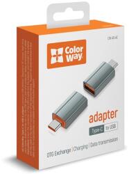 ColorWay Adaptor COLORWAY, USB-A toType-C CW-AD-AC (CW-AD-AC)