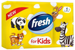Fresh illatos papír zsebkendő KIDS - 6x10 db