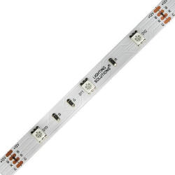 L&S Group LED-szalag, SMD 5050, 30 LED/m, 12 V DC, 7, 2 W/m, IP20, RGB, 5 év garancia, kiszerelés (5 méter) (6550)
