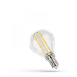 spectrumLED LED gömb G45 E14 230V 1W COG WW Áttetsző, LED izzó, fényforrás, WOJ14579 SpectrumLED (WOJ14579)