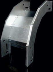 KOPOS 90°-os süllyedő idom 500x100mm kábeltálcához E90, Tüzihorganyzott, NKO 90X100X500_F (KOPNKO90X100X500F)