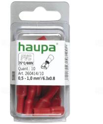 Haupa Gyorscsatlakozó telj. szig. PTCSH 260414/10 SmallPack HAUPA 0, 5-1, 0/ 6, 3x0, 8 PVC (10db/bliszter) (26041410)