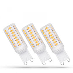 spectrumLED LED G9 230V 4W WW DIMMABLE SMD 5 LAT PREMIUM SPECTRUM 3-PACK LED Fényforrás, WOJ14484_4W SpectrumLED (WOJ14484_4W)