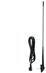Somogyi SAL 90557 autóantenna tetőre, M5 csavar, DIN csatlakozó, 440 mm, 0-45°, gumi burkolat, 90557 (90557)