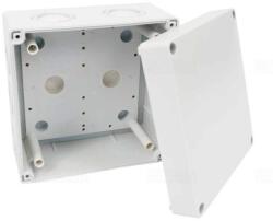 Kopos Kötődoboz halogénmentes IP66 126x126mm, PP, fedél - PC-ABS, KSK 125_KA (KOPKSK125KA)