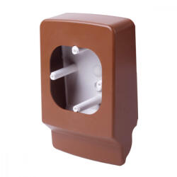 KOPOS Készülékhordozó LP 35 csatornához Sötét tölgy, PVC, PNLP 35 2Z_I2 (KOPPNLP352ZI2)