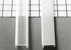 Topmet TM-takaró profil LED profilokhoz rápattintható tejfehér szín 2000mm opál(C) 76330038 (221008)