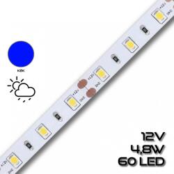 PannonLED LEDSZALAG 2835WN 60led/m IP20 színes 300lm 4, 8W/m KÉK 70922 szilikon (70922)