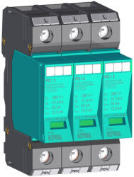 KIWA PO I 3 280V túlfeszültség levezető 12, 5kA T1+T2 (B+C) 81.003 (KIWA81003)