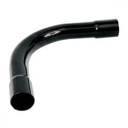 Kopos Könyök tokos menet nélküli EN acélcsőhöz d20mm, Lakkozott - a horganyzott anyag festéssel mindkét ooldalon felületkezelve, színe fekete, korrózióval szembeni állóképessége közepes - 2. csoport, 6320_E