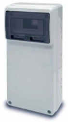 Famatel S. A AcQUA 8 modulos ipari zárt doboz 506x230x150mm, IP65, 3951, Famatel S. A (3951)