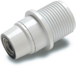 Famatel S. A Műanyag csillárfoglalat E-14 fehér galléros, 463-B, Famatel S. A (463-B)