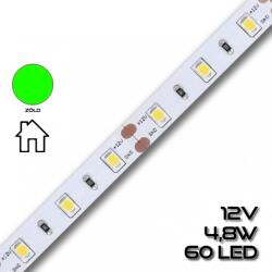 PannonLED LEDSZALAG 2835WN 60led/m IP20 színes 300lm 4, 8W/m ZÖLD 70940 (70940PL)