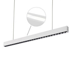 spectrumLED ALLDAY INSPIRE TWO SIDES DARK LIGHT 80° Fekete 840 39W 230V 112 cm Fehér Lineáris lámpatest, WOJP07891 SpectrumLED (WOJP07891)