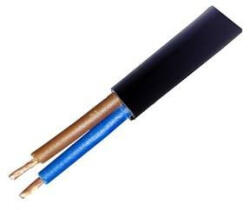 Prysmian MT kábel 2x0, 75mm2 fekete PVC köpenyes réz erű sodrott H03VVH2-F (MTL) (CVMTL2G075NE)