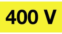  Öntapadó vinil matrica 60x20mm sárga - 400V! 20db/levél (ATS129001_60_20)