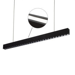 spectrumLED ALLDAY INSPIRE TWO SIDES DARK LIGHT 50° Fekete 830 39W 230V 112 cm Fekete Lineáris lámpatest, WOJP06576 SpectrumLED (WOJP06576)