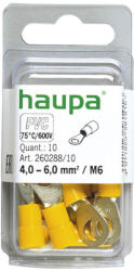 Haupa Szemes saru szigetelt SSZ6 H-260288/10 SmallPack sárga (10db/bliszter) (26028810)