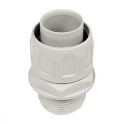 Kopos Tömszelence SPIROFLEX M32x1, 5 d25mm világos szürke IP64, PVC, SFM32_KB (KOPSFM32KB)