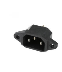 Somogyi Elektronic Home AC 2D, AC beépíthető dugó, 3 pólus, 10A, 2300W, csavarozható, AC_2D (AC_2D)