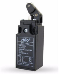 Stilo STI1033 Végálláskapcsoló egyir. műk. görg. (vízsz. ), 3A/240VAC, 1NC+1NO, műa. ház, IP65, PG13, 5, Stilo (STI1033)