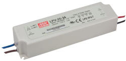 MEAN WELL 35W LPV-35-24 LED tápegység IP67 24VDC (91956)