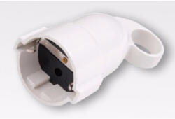 Stilo STI1263 CSF 2-162 fehér lengő dugalj kihúzó gyűrűvel 16A/250V Stilo (STI1263)
