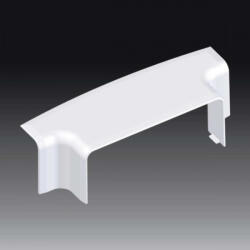 KOPOS EKD 100X40 - szűkített T-idom, PVC, 8514/EKD_HB (KOP8514EKDHB)
