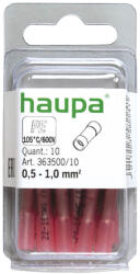 Haupa 363500/10 Toldó hüvely 0, 5-1, 0 SmallPack, vezeték összekötő (10db/bliszter) (36350010)