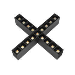spectrumLED ALLDAY INSPIRE ELEMENTS X DARK LIGHT 80° Fekete 840 25W 230V Fekete - CASAMBI Lineáris rendszer eleme, WOJP08166 SpectrumLED (WOJP08166)