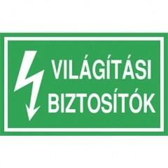  Öntapadó vinil matrica 60x100mm zöld - Világítási biztosítók (ATZ25001)