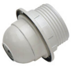 Famatel S. A Műanyag csillárfoglalat E-27 fehér, galléros, 166-B, Famatel S. A (166-B)