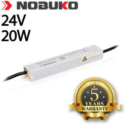Nobuko B SERIES 24V 20W IP67 Kültéri LED Tápegység (NB-20-24)