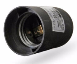 deLux F 27-301 M foglalat DELUX E27 fekete (DEL048) (DEL048)